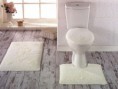 Bathroom mat and Toilet cover